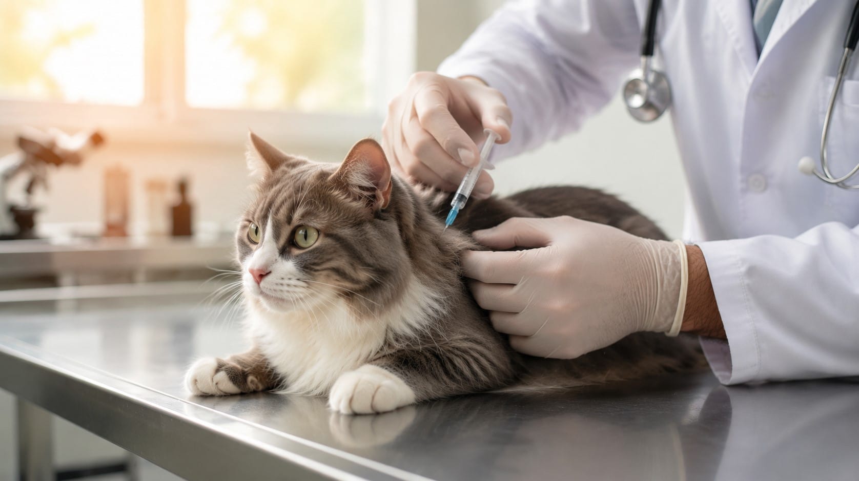İzmir Karşıyaka kedi aşıları ve aşı takibi veteriner kliniği