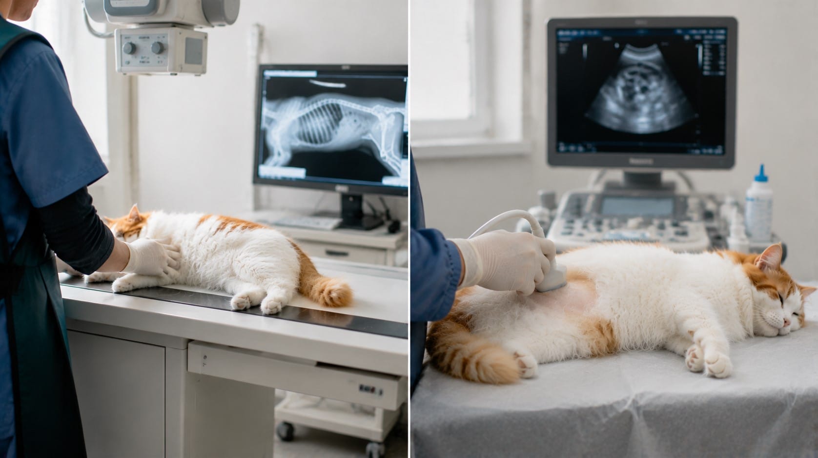 İzmir Karşıyaka kedi röntgen ve ultrason hizmetleri